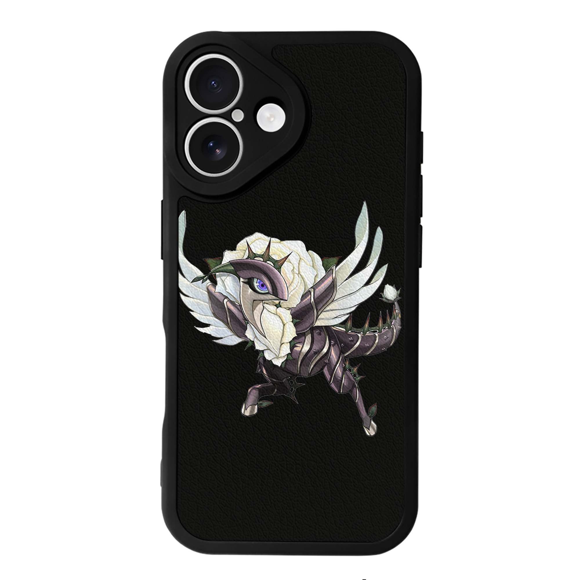 （画像用） 遊☆戯☆王 Yu-Gi-Oh! 【iPhone 16シリーズ対応】シリコンスマホケース（レザー調） 材質：シリコン